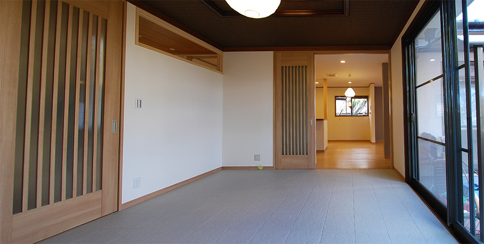 改装後　ホール